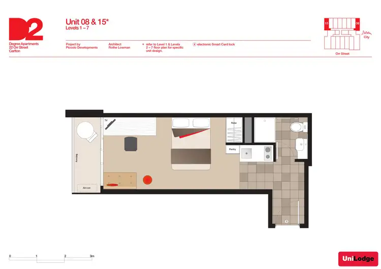 Seventh view of Homely apartment listing, 708/22 Orr Street, Carlton VIC 3053