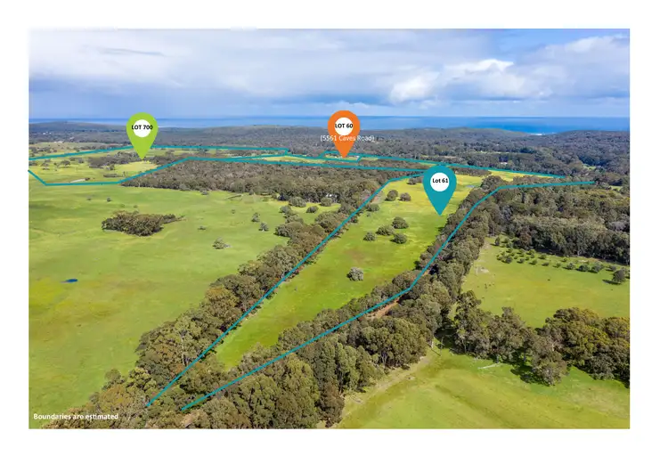 Main view of Homely rural property listing, 5561 Caves Rd, Burnside WA 6285