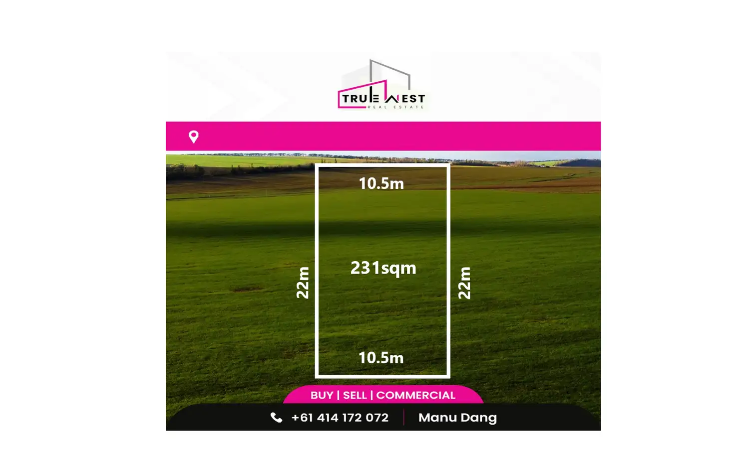 Main view of Homely land listing, 55 Greenpoint Drive, Rockbank VIC 3335