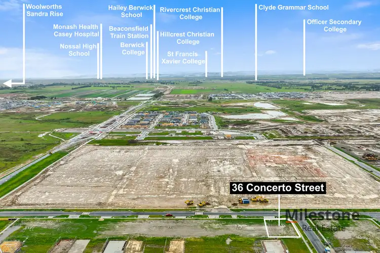 Second view of Homely land listing, 36 Concerto Street, Clyde VIC 3978