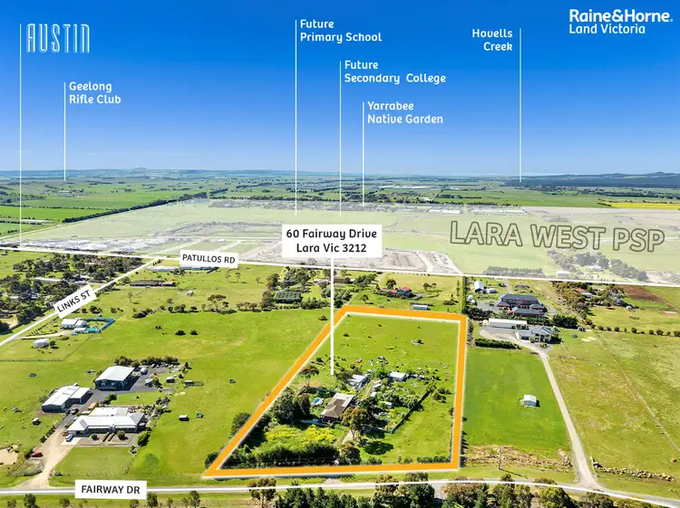 Main view of Homely rural property listing, 60 Fairway Drive, Lara VIC 3212