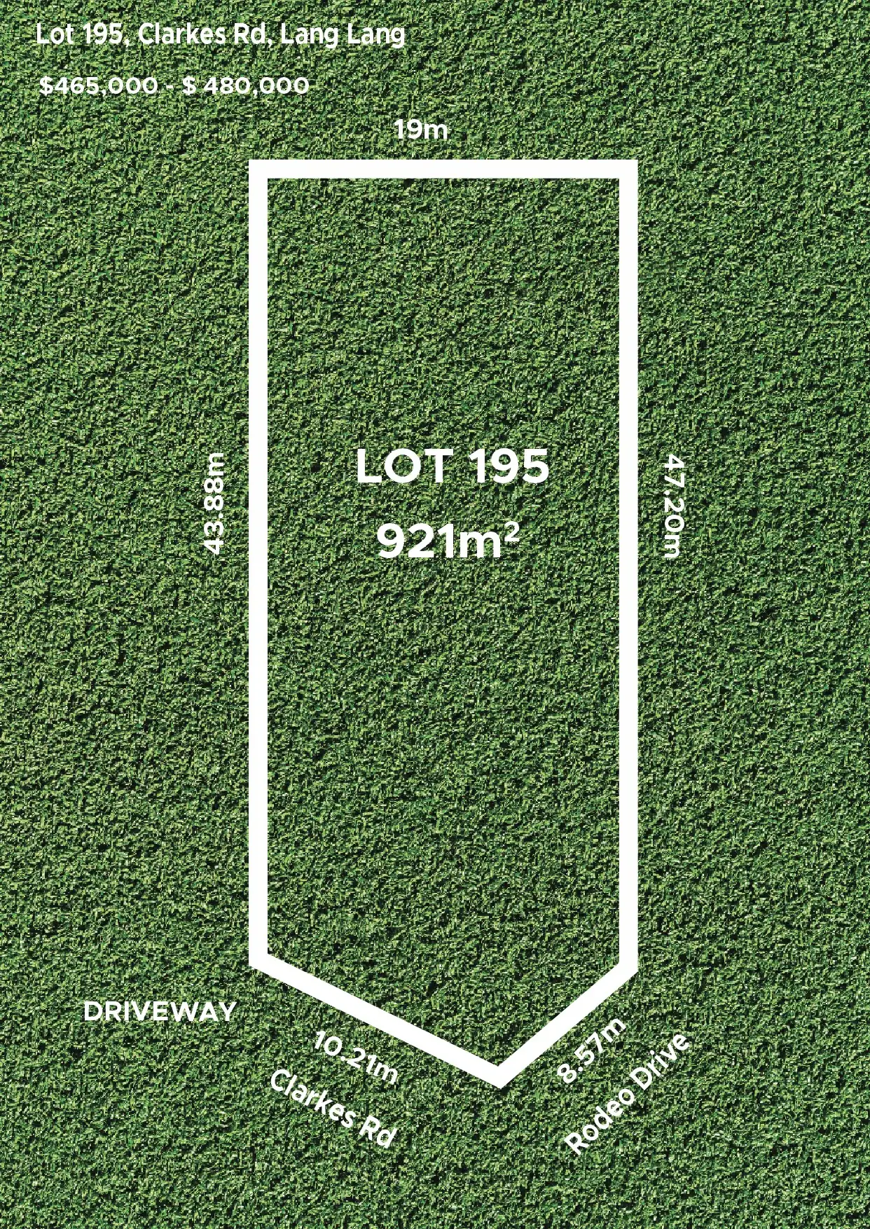 Main view of Homely land listing, LOT 195, 109 Clarks Road, Lang Lang VIC 3984