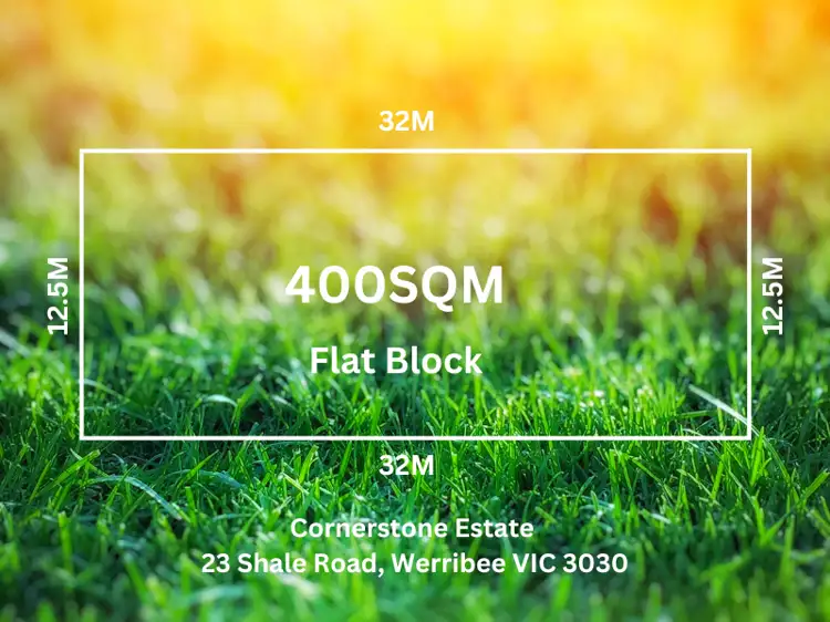 Main view of Homely land listing, 23 Shale Road, Werribee VIC 3030
