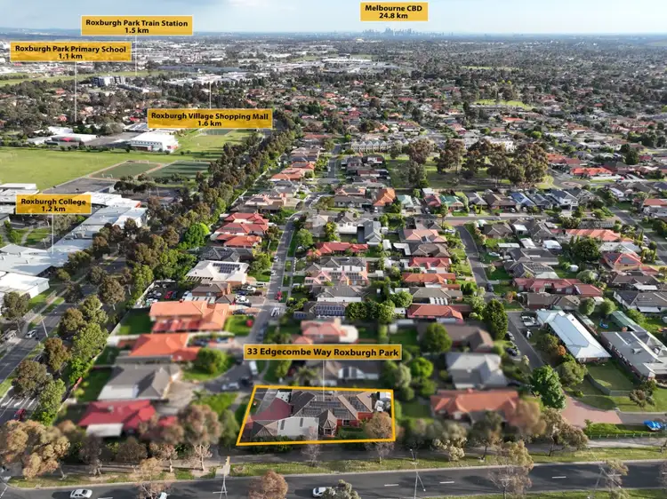 Second view of Homely house listing, 33 Edgecombe Way, Roxburgh Park VIC 3064