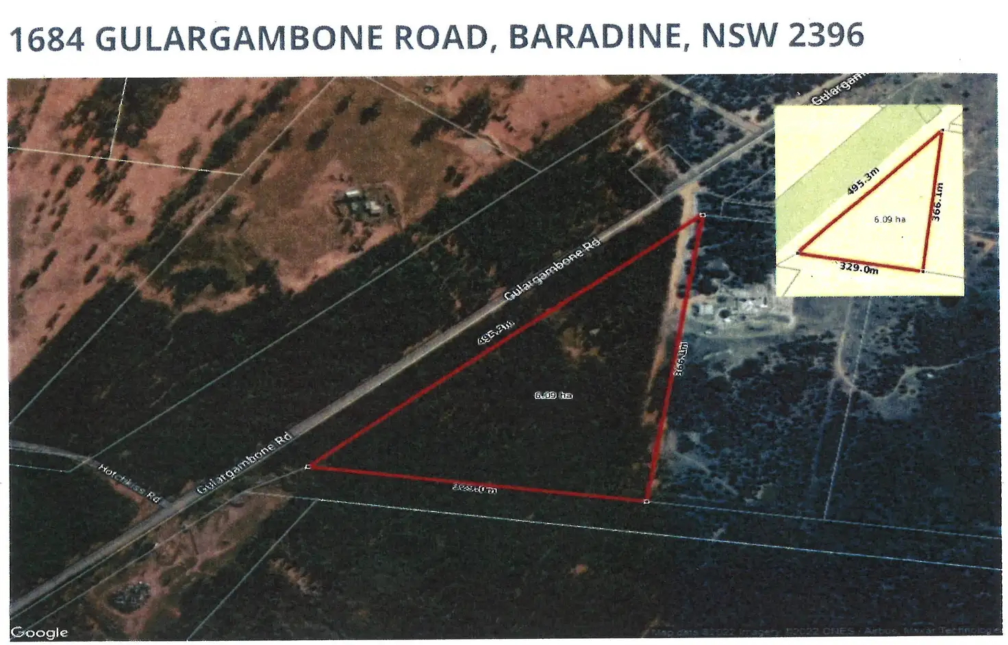 Main view of Homely rural property listing, 1684 Gulargambone Road, Baradine NSW 2396