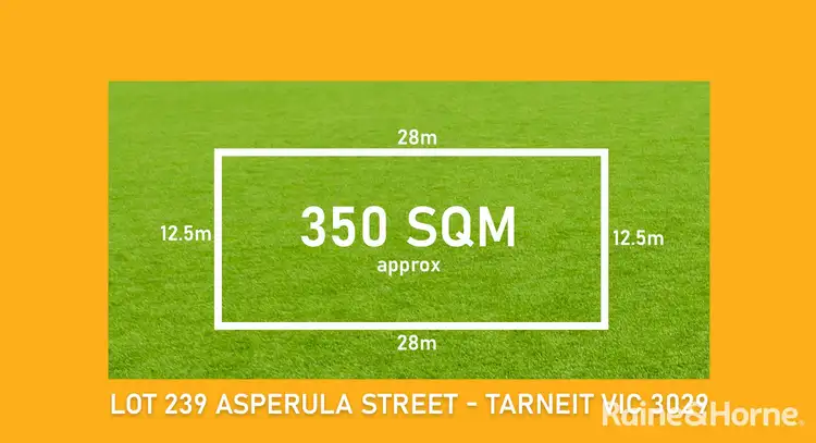 Main view of Homely land listing, LOT 239 Asperula Street, Tarneit VIC 3029