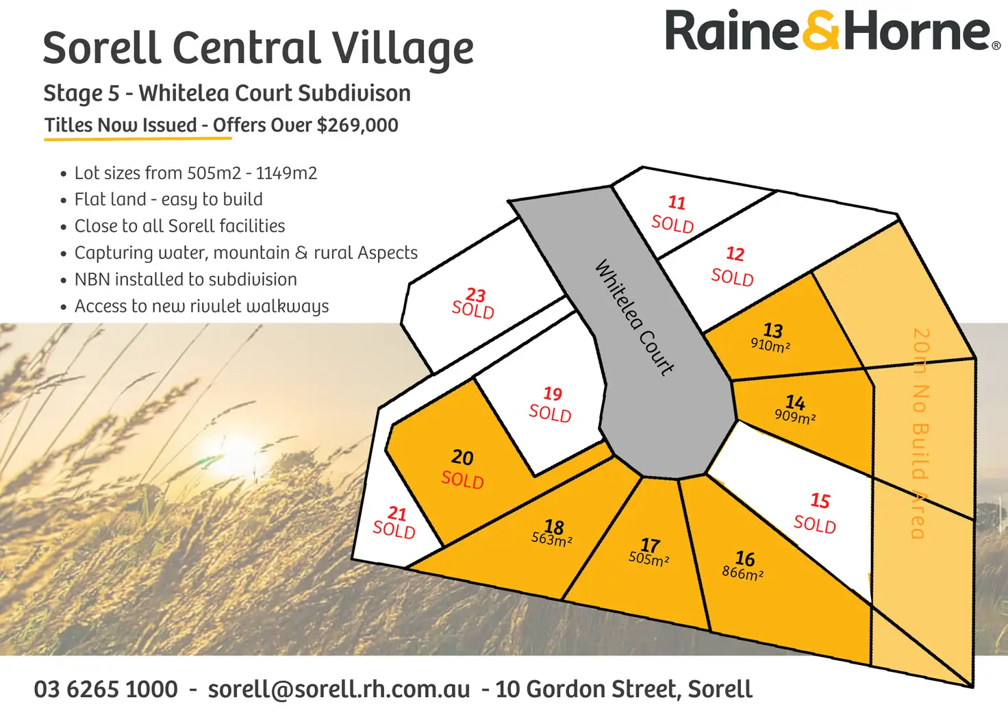Main view of Homely land listing, Stage 5 Whitelea Court, Sorell TAS 7172