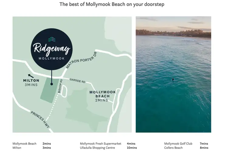 Third view of Homely land listing, 11 Matron Porter Drive 'Ridgeway Mollymook', Mollymook Beach NSW 2539