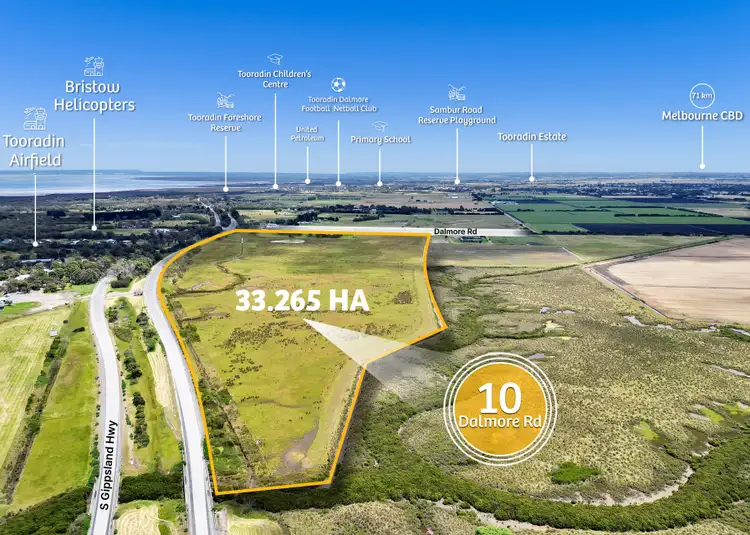 Second view of Homely land listing, 10 Dalmore Road, Tooradin VIC 3980
