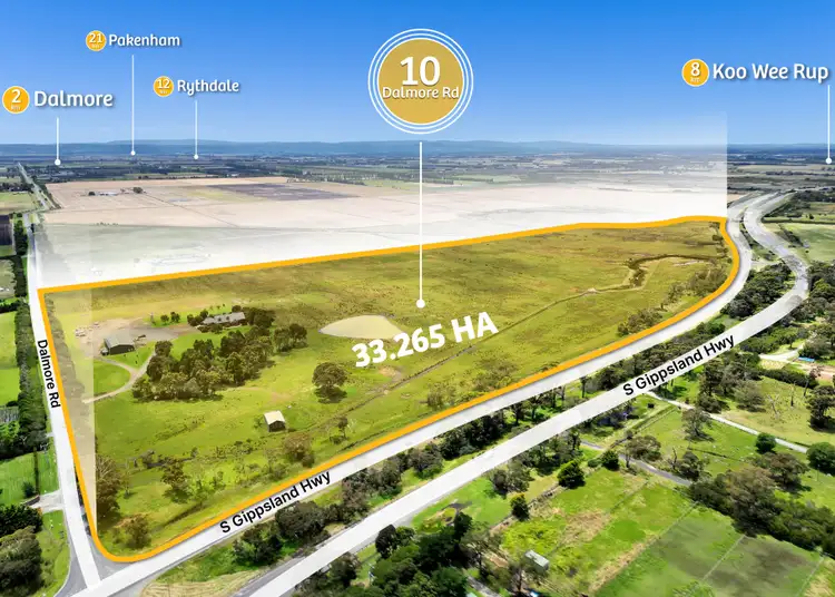 Third view of Homely land listing, 10 Dalmore Road, Tooradin VIC 3980