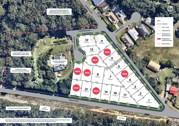Seventh view of Homely land listing, Lots Cashman Road "Waratah Grove Estate", Ulladulla NSW 2539