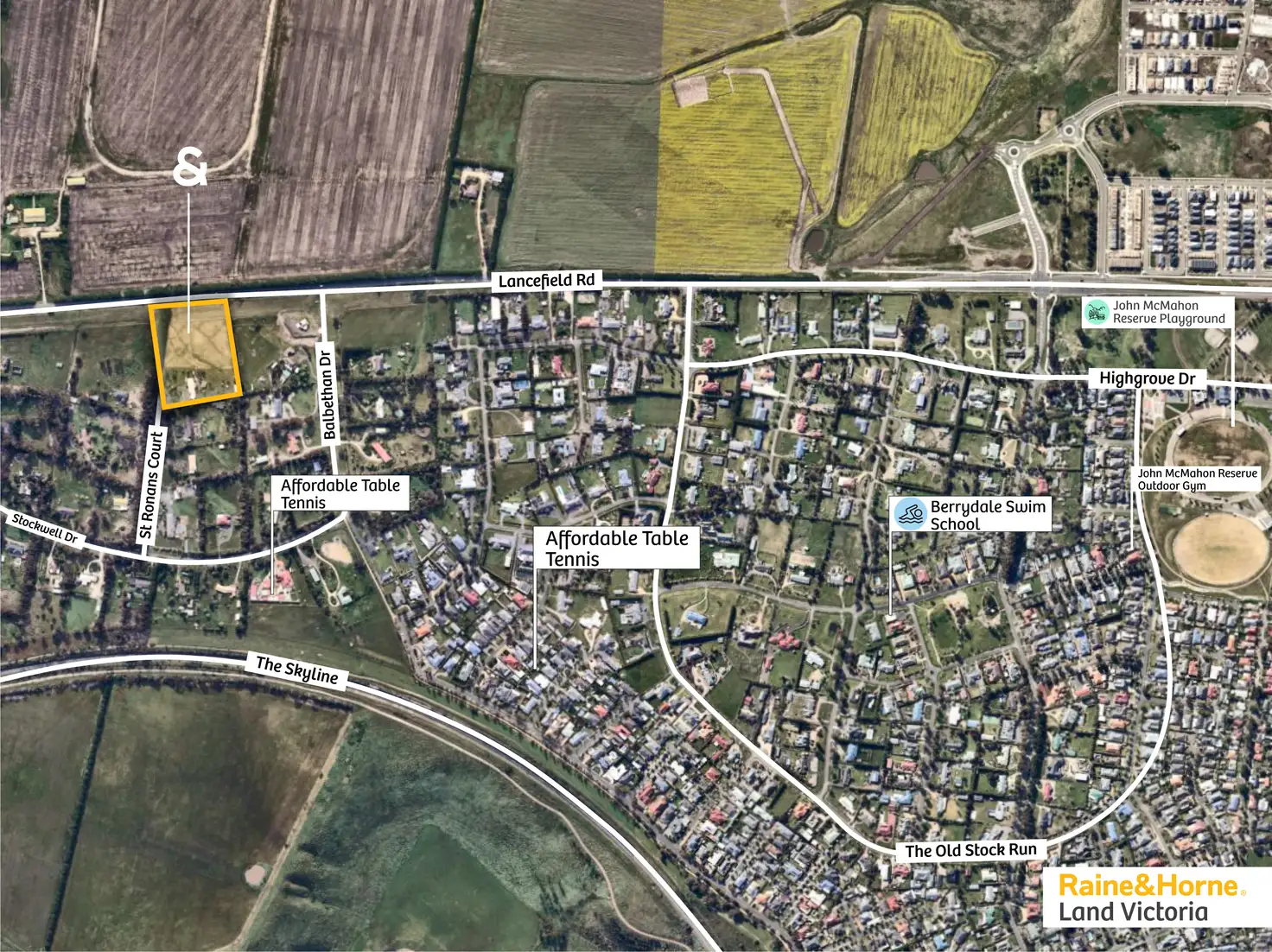 Main view of Homely land listing, 40 ST RONANS COURT, Sunbury VIC 3429