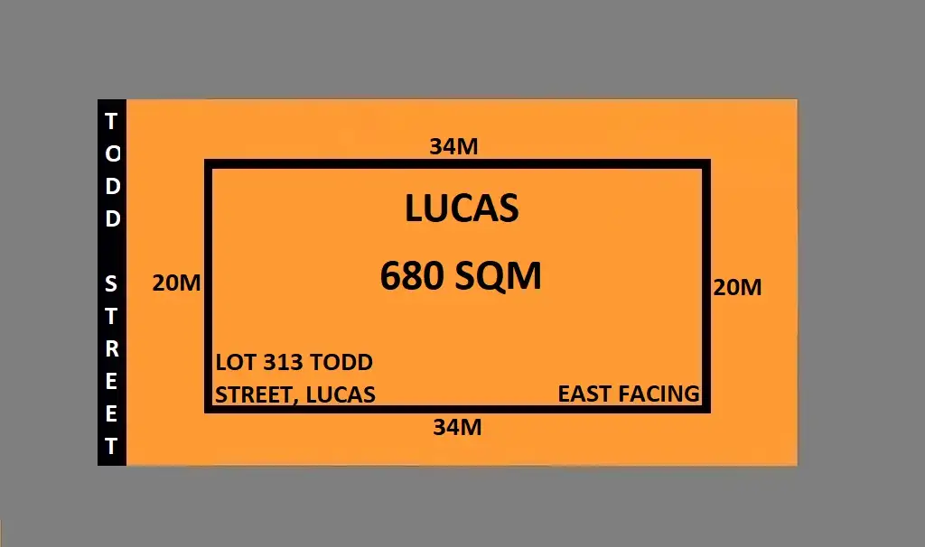 Main view of Homely land listing, Lot 313 Todd Street, Lucas VIC 3350