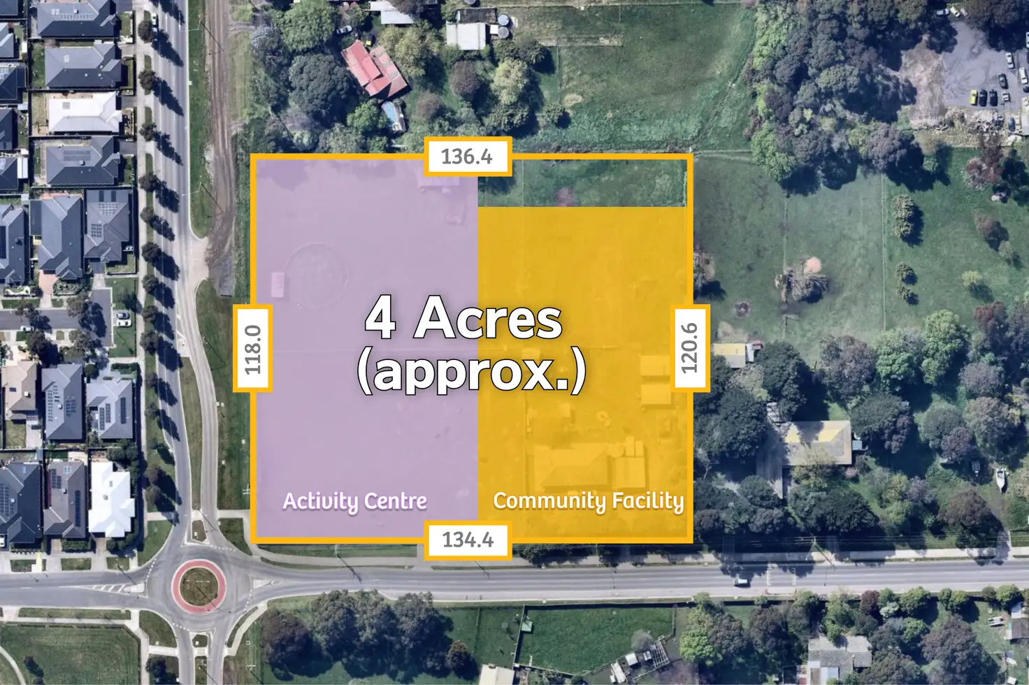 Main view of Homely land listing, 1 Heather Grove, Cranbourne East VIC 3977
