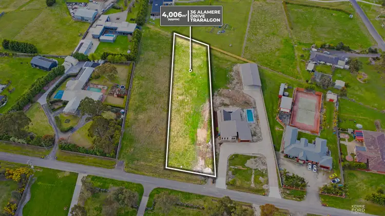 Third view of Homely land listing, 36 Alamere Drive, Traralgon VIC 3844