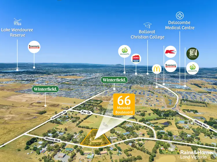 Third view of Homely house listing, 66 Masada Boulevard, Winter Valley VIC 3358
