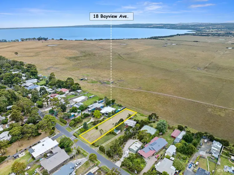 Main view of Homely land listing, 18 Bayview Avenue, Tenby Point VIC 3984