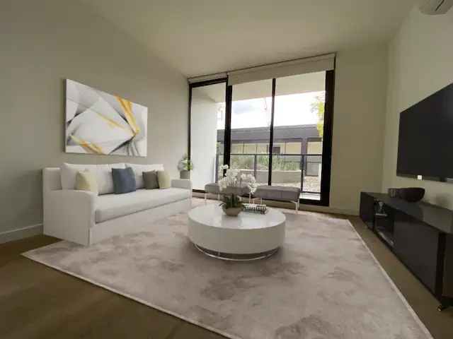 Third view of Homely apartment listing, 522/288 Albert Street, Brunswick VIC 3056