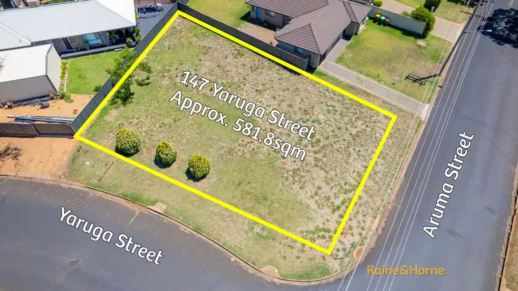 Main view of Homely land listing, 147 Yaruga Street, Dubbo NSW 2830