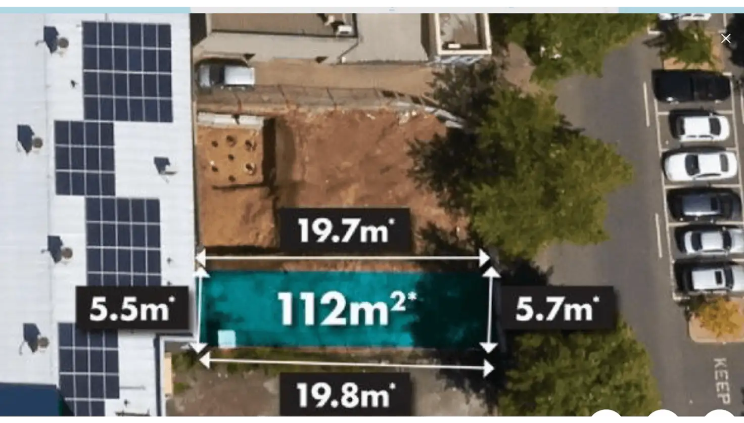Main view of Homely land listing, Address available on request