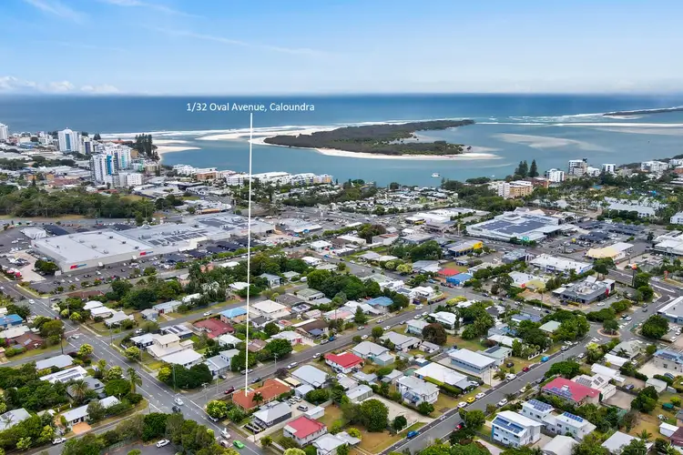Main view of Homely unit listing, 1/32 Oval Avenue, Caloundra QLD 4551