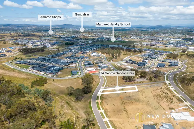 Main view of Homely land listing, 74 George Seddon Crescent, Taylor ACT 2913