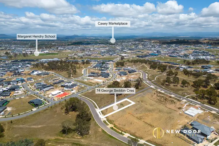 Third view of Homely land listing, 74 George Seddon Crescent, Taylor ACT 2913