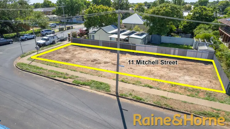 Third view of Homely land listing, 11 Mitchell Street, Dubbo NSW 2830