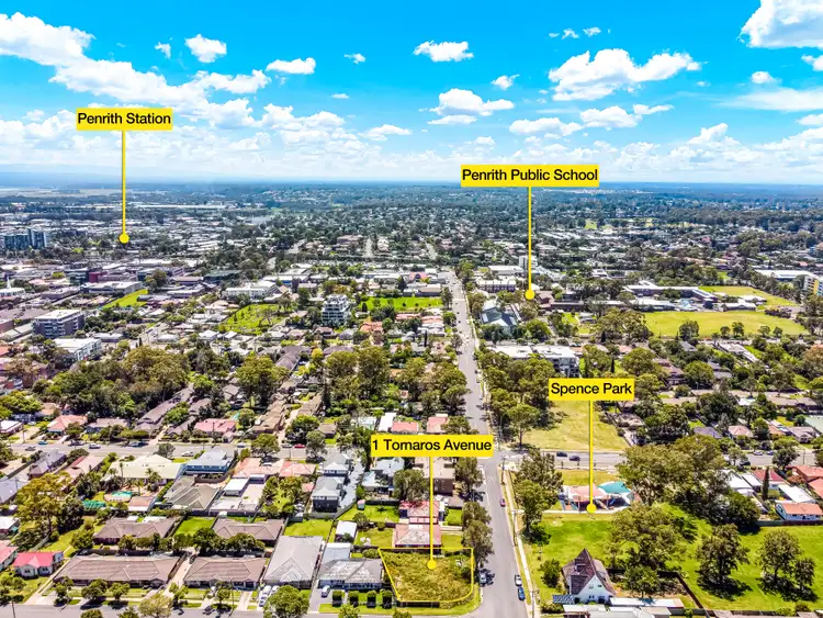 Second view of Homely land listing, 1 Tornaros Avenue, Penrith NSW 2750