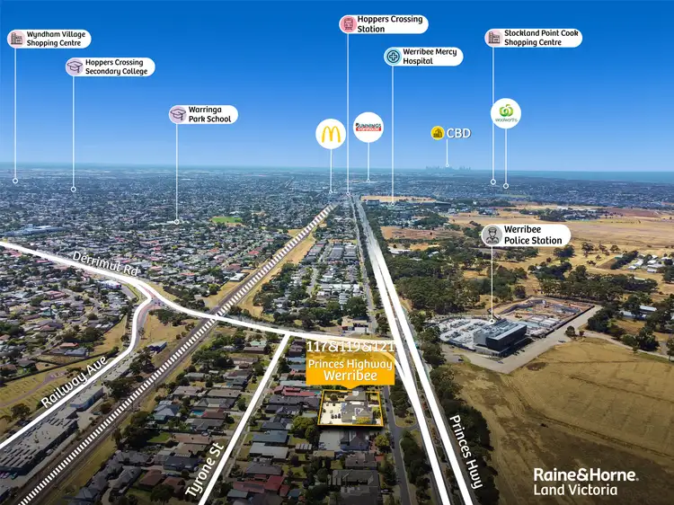 Second view of Homely land listing, 117, 119, 121 Princes Highway, Werribee VIC 3030