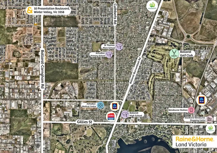 Second view of Homely land listing, 10 Presentation Boulevard, Winter Valley VIC 3358