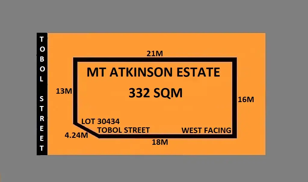 Main view of Homely land listing, Lot 30434 Tobol Street, Truganina VIC 3029