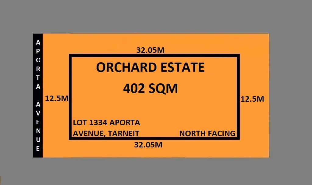 Main view of Homely land listing, Lot 1334 APORTA AVENUE, Tarneit VIC 3029