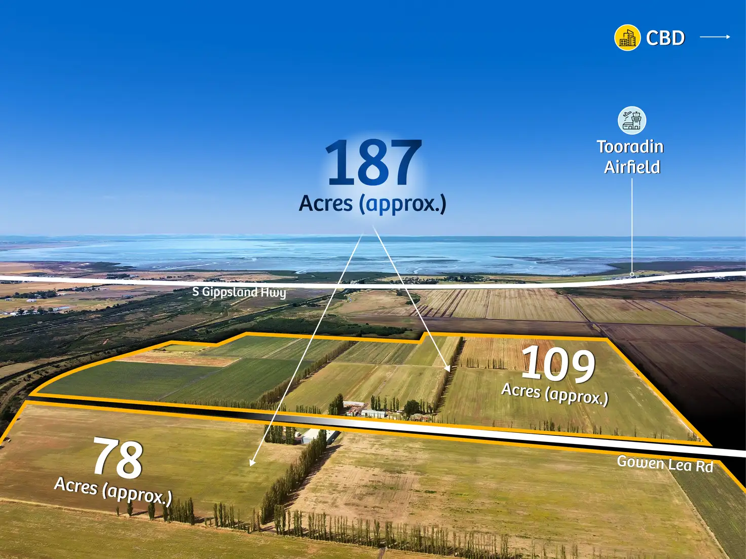 Main view of Homely land listing, 130 & 145 Gowan Lea road, Dalmore VIC 3981
