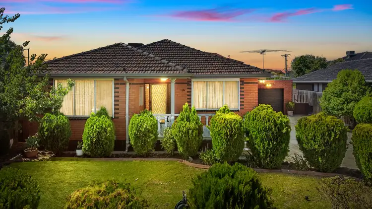 Main view of Homely house listing, 16 Cannes Avenue, Avondale Heights VIC 3034