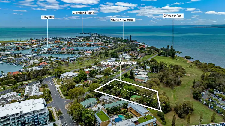 Sixth view of Homely land listing, 55, 57 Shore Street East, Cleveland QLD 4163