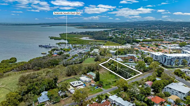 Seventh view of Homely land listing, 55, 57 Shore Street East, Cleveland QLD 4163