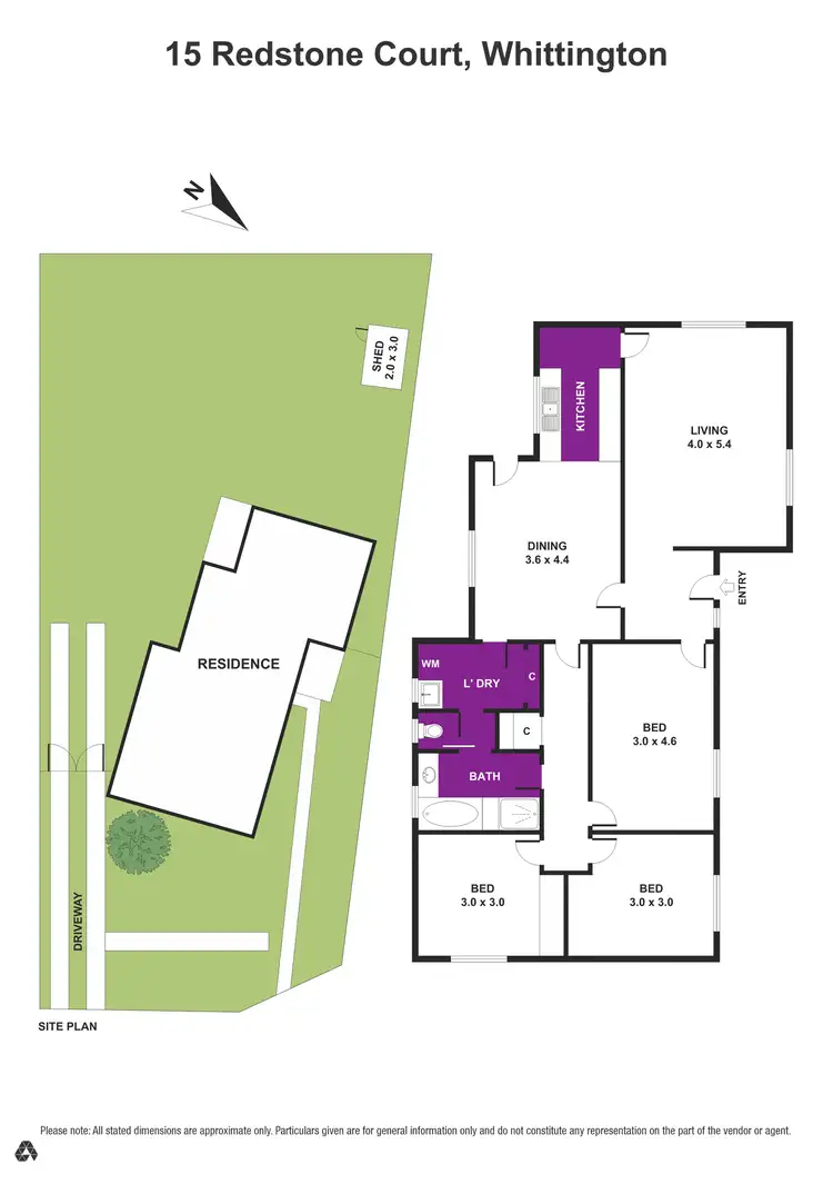 Main view of Homely house listing, 15 Redstone Court, Whittington VIC 3219