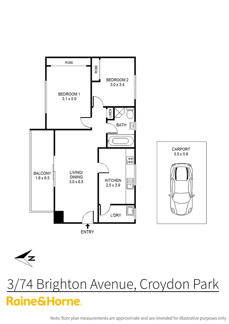 Sixth view of Homely apartment listing, 3/74 Brighton Avenue, Croydon Park NSW 2133