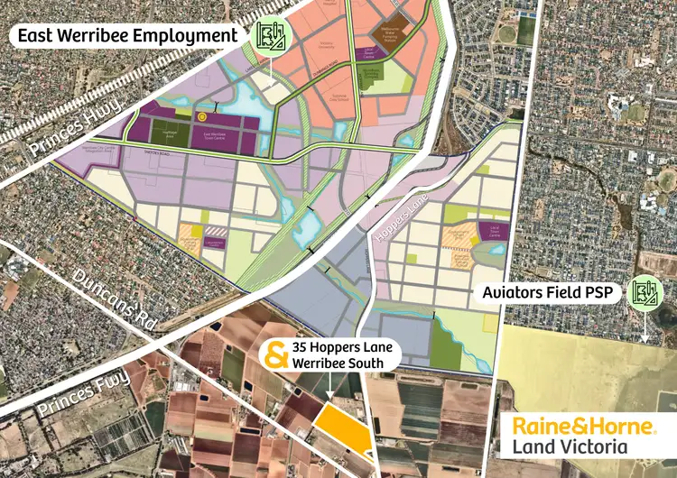 Third view of Homely land listing, 35 Hoppers Ln, Werribee South VIC 3030