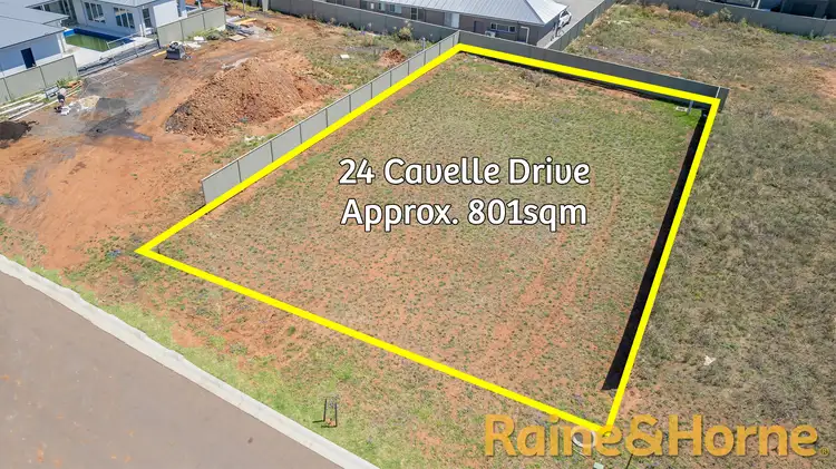 Main view of Homely land listing, 24 Cavelle Drive, Dubbo NSW 2830