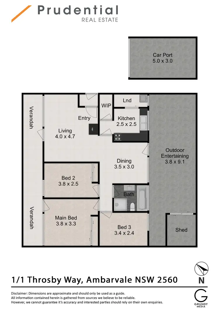 Seventh view of Homely villa listing, 1/1 Throsby Way, Ambarvale NSW 2560
