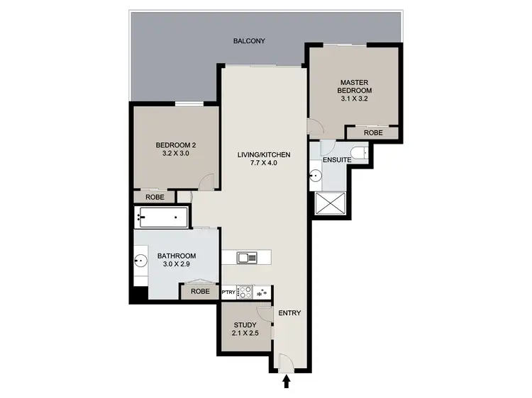 Second view of Homely apartment listing, 211/75 Central Lane, Gladstone Central QLD 4680