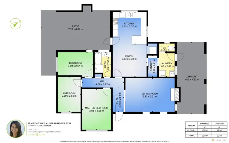 Third view of Homely house listing, 15 Mayne Way, Australind WA 6233