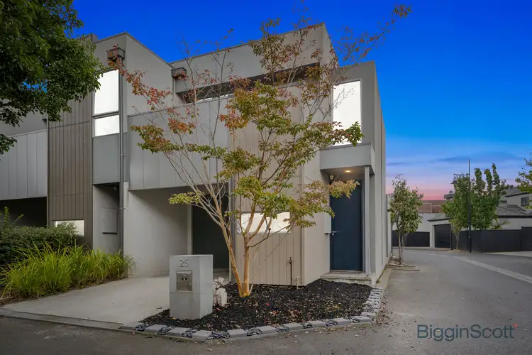 Main view of Homely townhouse listing, 25 Raven Lane, Maribyrnong VIC 3032