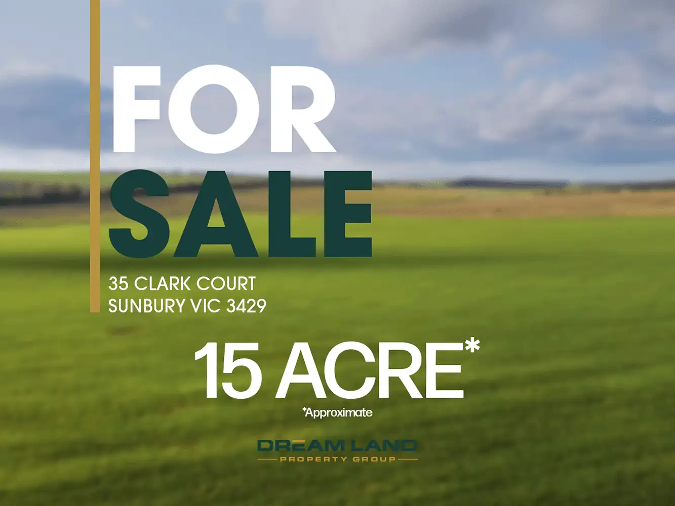 Sunbury 15 Acre Landholding in the Future Sunbury North PSP- 35 Clark Ct Sunbury
