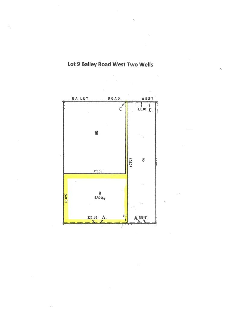 Main view of Homely land listing, Lot 9 Bailey Road West, Two Wells SA 5501