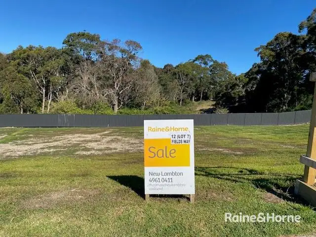 Main view of Homely land listing, LOT 7, 12 Fields Way, Elermore Vale NSW 2287