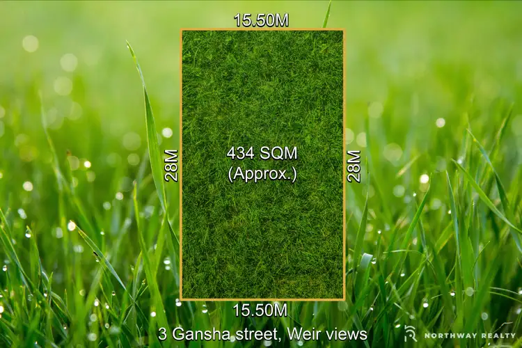 Main view of Homely land listing, 3 Gansha Street, Weir Views VIC 3338