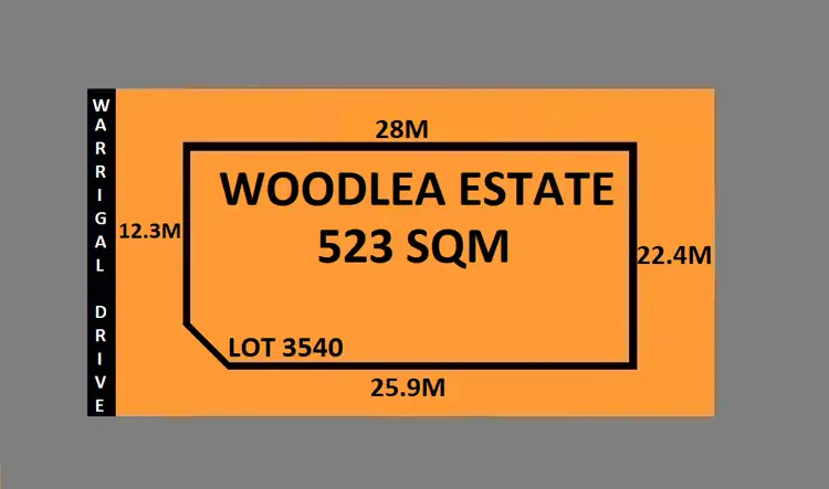 Main view of Homely land listing, 15 Warrigal Drive, Aintree VIC 3336